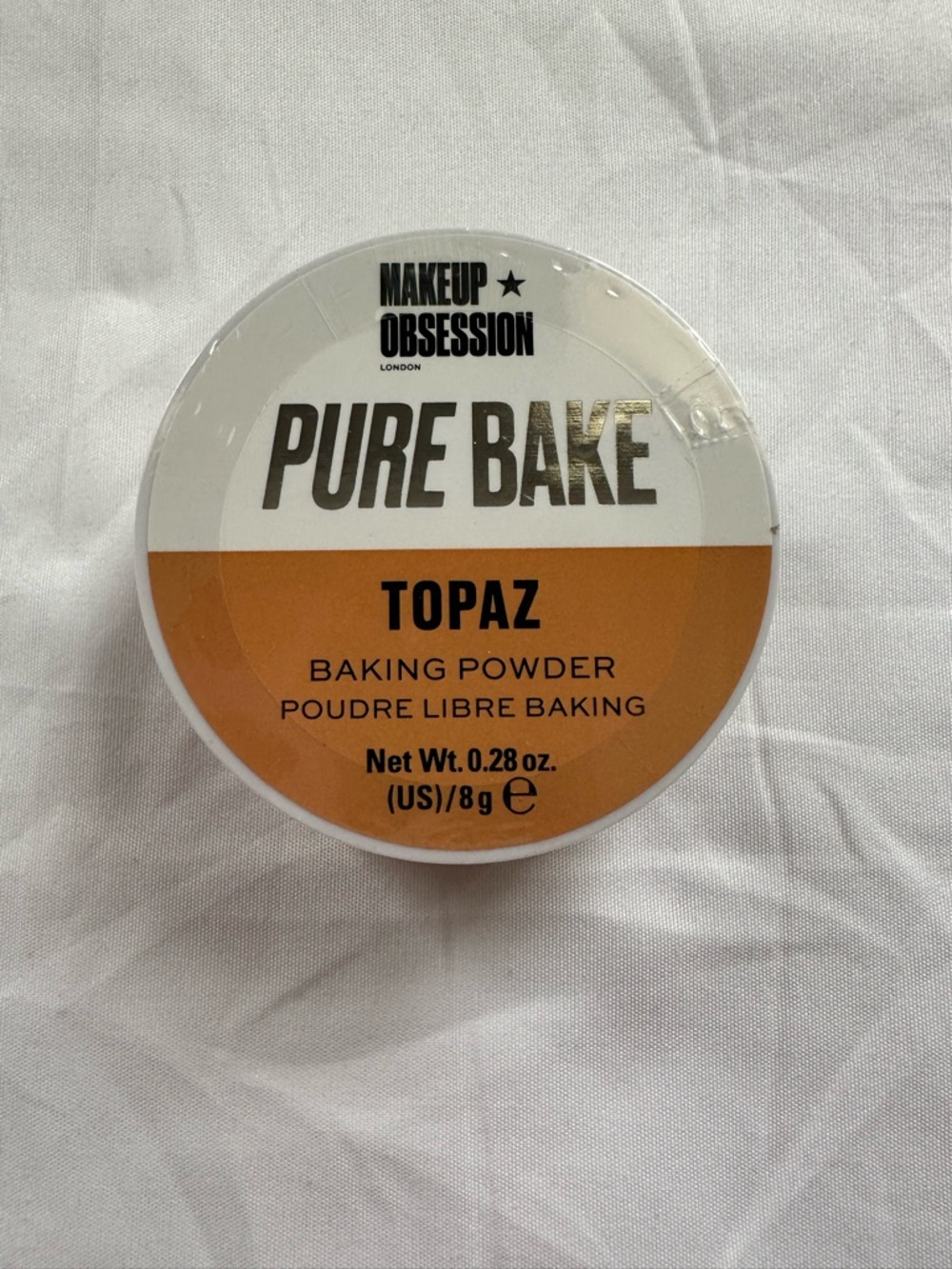 Makeup Obsession Pure Bake Baking Powder – Topaz – New Sealed